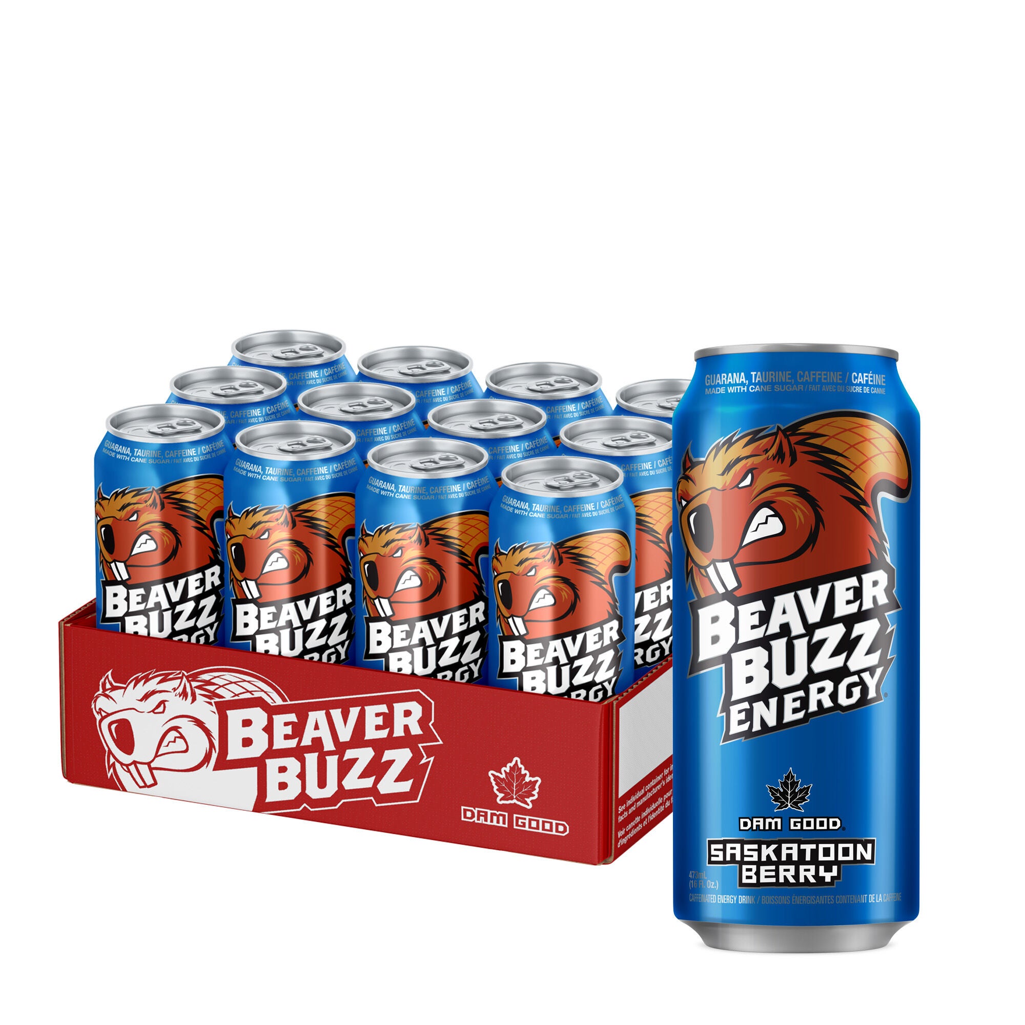Energy Drink - Saskatoon Berry - 12 Pack Saskatoon Berry | GNC